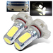 2 x 5202 6W SMD Light Bulbs for Fog Lights - White
